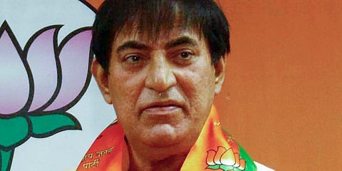 Actor and BJP leader Praveen Kumar Sobti was best-known for his performance as Bheem in the B R Chopra-directed TV show 'Mahabharat' (File Photo | PTI)