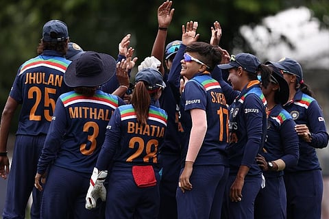 India Women’s squad for ICC Women’s World Cup 2022 (Photo | Twitter, @ BCCIWomen)