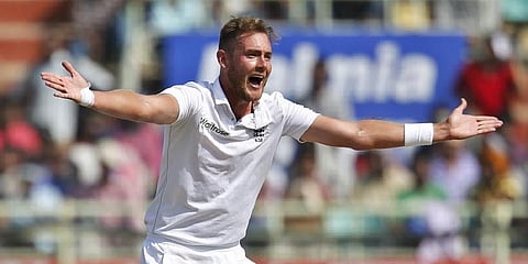 England pacer Stuart Broad (Photo | AP)