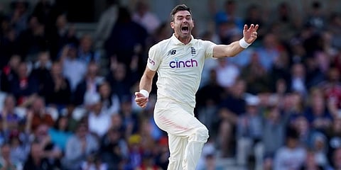 England cricketer James Anderson (File Photo | AP)