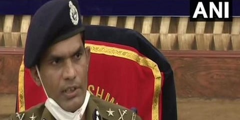 Kashmir IGP Vijay Kumar (Photo | ANI)