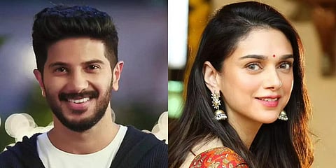 Dulquer Salmaan (L) and Aditi Rao Hydari. (Photo| Cinema Express)