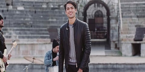 Italian singer-songwriter Matteo Bocelli