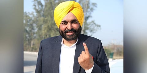 Punjab CM-designate Bhagwant Mann (Photo | Twitter)