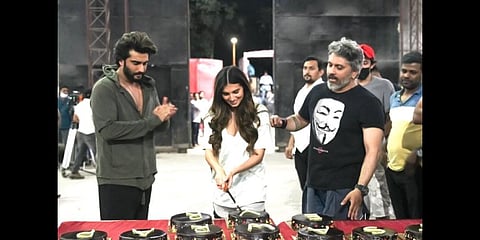 Ek Villain Returns schedule wrap up celebration.(Photo | Twitter)