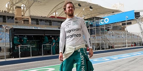 Aston Martin driver Sebastian Vettel (Photo | AFP)