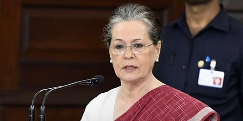 Congress Chief Sonia Gandhi. (Photo | PTI)