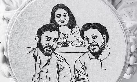 Weave in the vintage feel