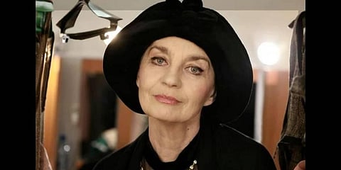 Ukrainian actress Oksana Shvets(Photo| Twitter)