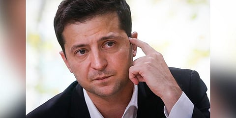 Ukraine President Volodymyr Zelensky (Photo | AP)