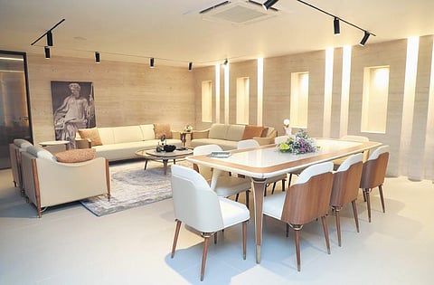 Italian furniture store Empire Homes in Banjara Hills.