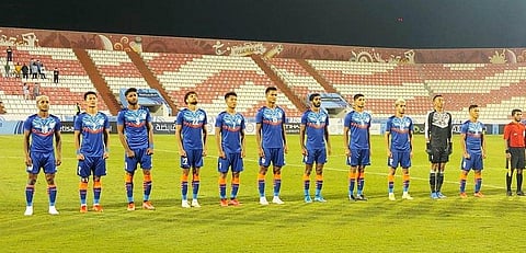Indian football team (Photo @IndianFootball)