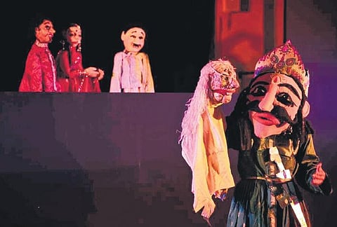 Close to 15 puppetry legends are in town to perform and hold workshops from 10 am-7 pm at the Centre for Cultural Resources and Training amphitheatre, HITEC City.