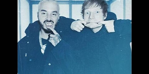 Ed Sheeran and J Balvin(Photo | Instagram)