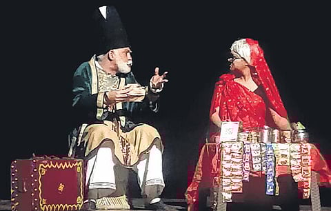 A still from ‘Ghalib in New Delhi’