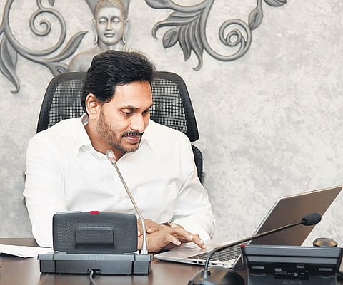 CM YS Jagan Mohan Reddy . (Photo | EPS)