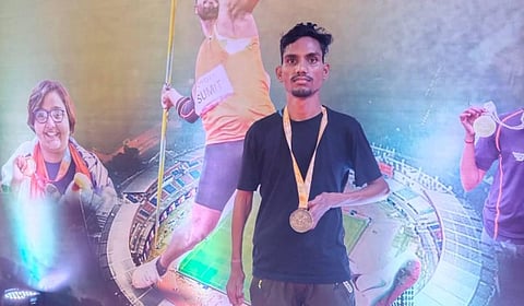 Sunil Kumar Sahu was always into running as he wanted to join the Indian Army. (Photo | Special Arrangement)