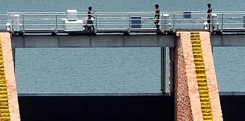A view of Mullaperiyar dam (Photo | Express)