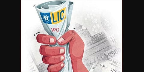 LIC IPO image for representational purpose. (Express Illustrations)