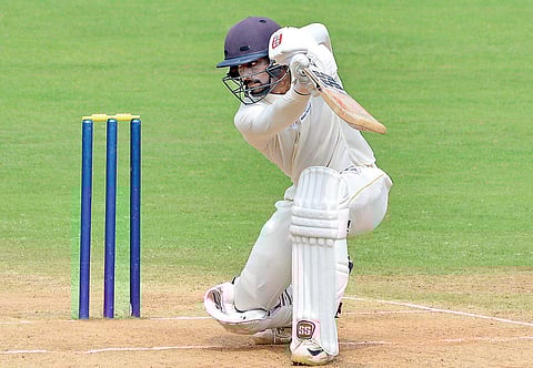 Indrajith dazzles on sticky wicket for Tamil Nadu on Day1 of Ranji Trophy match