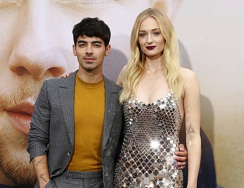 Joe Jonas, left, and Sophie Turner. (Photo | AP)
