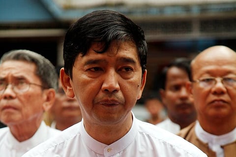 Myanmar’s military ruling council has announced the revocation of the citizenship of Min Ko Naing and other top members of the main group coordinating resistance. ( Photo | AP)
