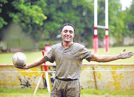 Rahul Bose in Rugby field (Photo | EPS, Vinay Madapu)