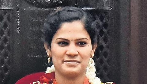 R Priya was sworn in Chennai Mayor on Friday | P Jawahar