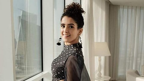 Actress Sanya Malhotra.  (Photo | Instagram)