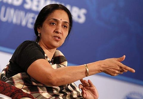Former MD and CEO of NSE Chitra Ramakrishna. (File Photo)
