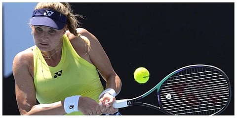 Dayana Yastremska of Ukraine. (Photo | AP)