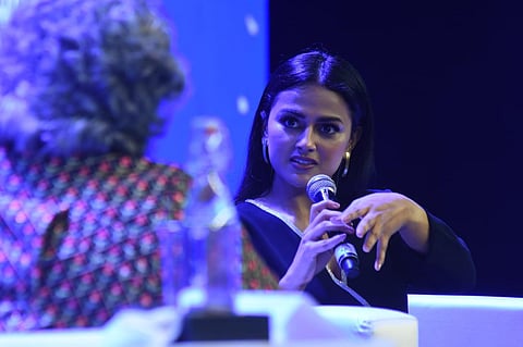 Actor Shraddha Srinath. (Photo | Ashwin Prasath, EPS)