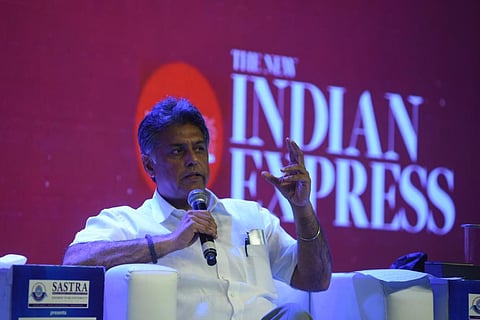 Congress MP Manish Tewari. (Photo | R Satish Babu, EPS)