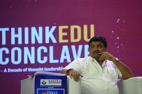 Tamil Nadu Finance Minister Palanivel Thiagarajan at ThinkEdu 2022