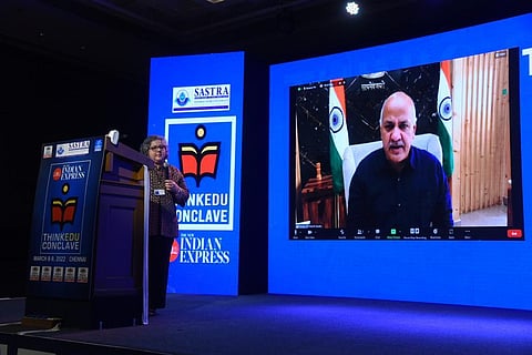 Rote learning is all rot? Manish Sisodia feels so. (Photo | R Satish Babu, EPS)