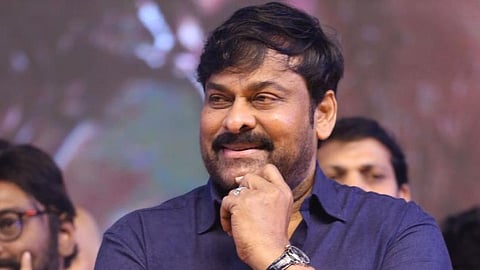 Tollywood actor Chiranjeevi.