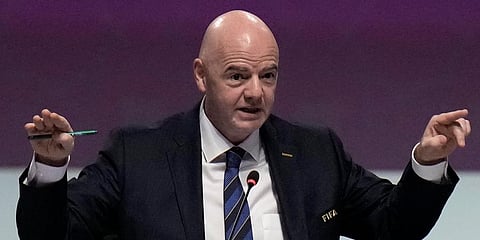 FIFA president Gianni Infantino (Photo | AP)