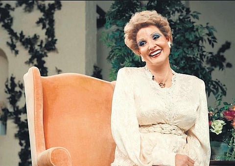 A still from The Eyes of Tammy Faye