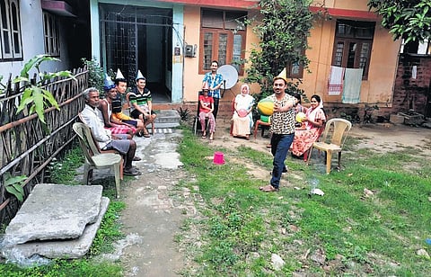Anubhav Mahanta’s start-up in Guwahati specialises in keeping patients amused. He employs 18 people and has won awards for making films. ( Photo | ESP)
