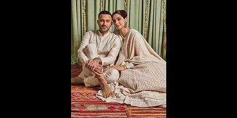 Bollywood actor Sonam Kapoor and her husband Anand Ahuja(Photo | Instagram)