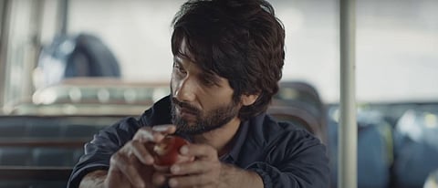 Shahid Kapoor in a still from 'Jersey'. (Photo| YouTube screengrab)