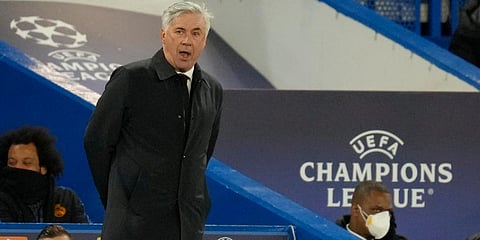 Real Madrid coach Carlo Ancelotti (Photo | AP)