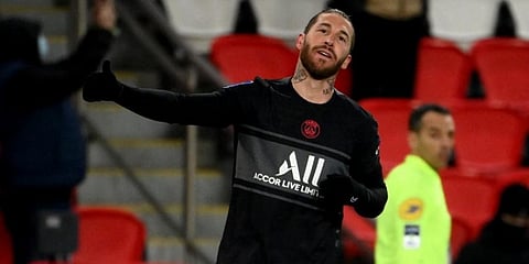 PSG defender Sergio Ramos (Photo | AFP)