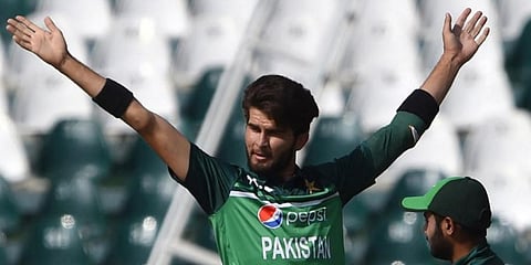 Pakistan pacer Shaheen Afridi (Photo | AFP)