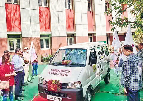 Ministers lauch DCPCR’s new helpline service for children | express