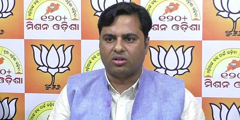 Odisha BJP secretary Tankadhar Tripathy . (File photo)