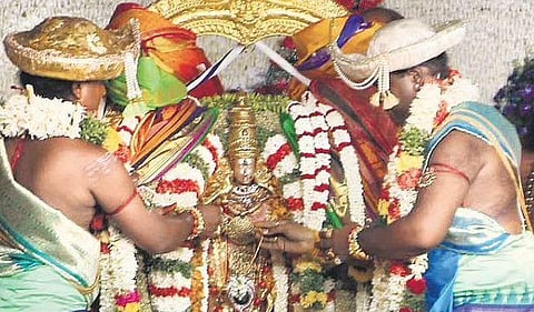 Celestial wedding of Meenakshi, Sundareswarar draws thousands of spectators