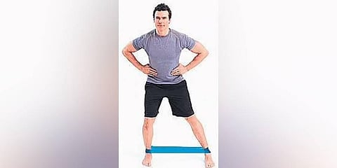Get abductor working: Fitness instructor about easy inner thigh stretches 