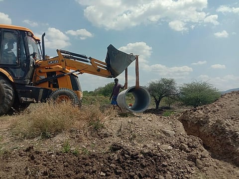 Youths in TN Nochiyam village restore lake at their own expense