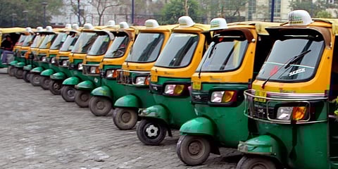 Delhi Autos (Photo | EPS)